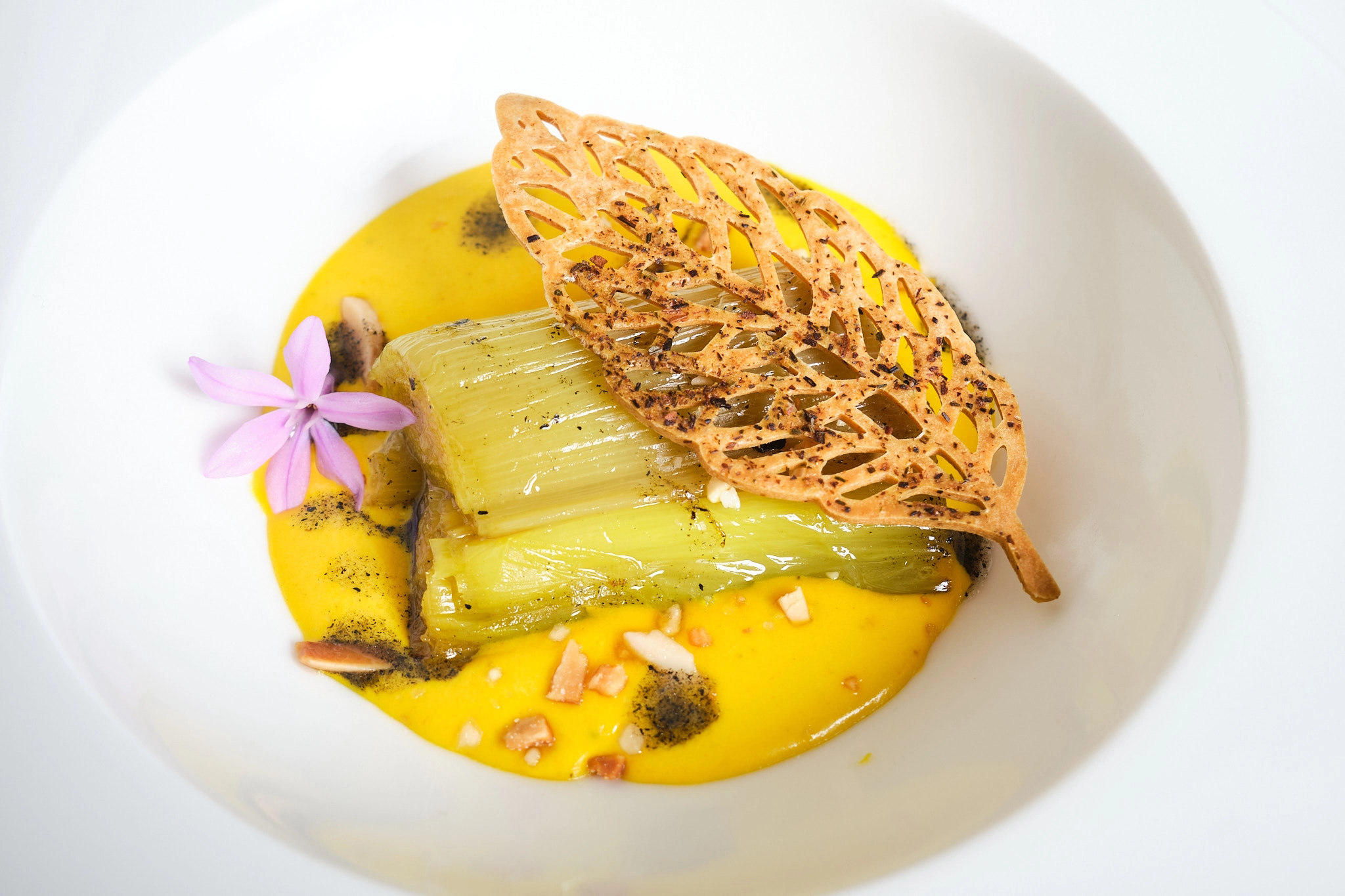 Fotografía gastronómica de plato gourmet en restaurante de Bilbao realizada por AsitxoFilms