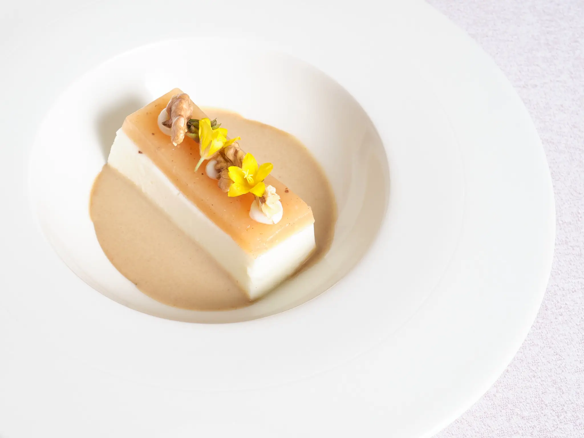 postre de membrillo del palacio de Añana
