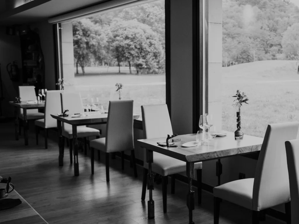 comedor del restaurante jauregibarrria