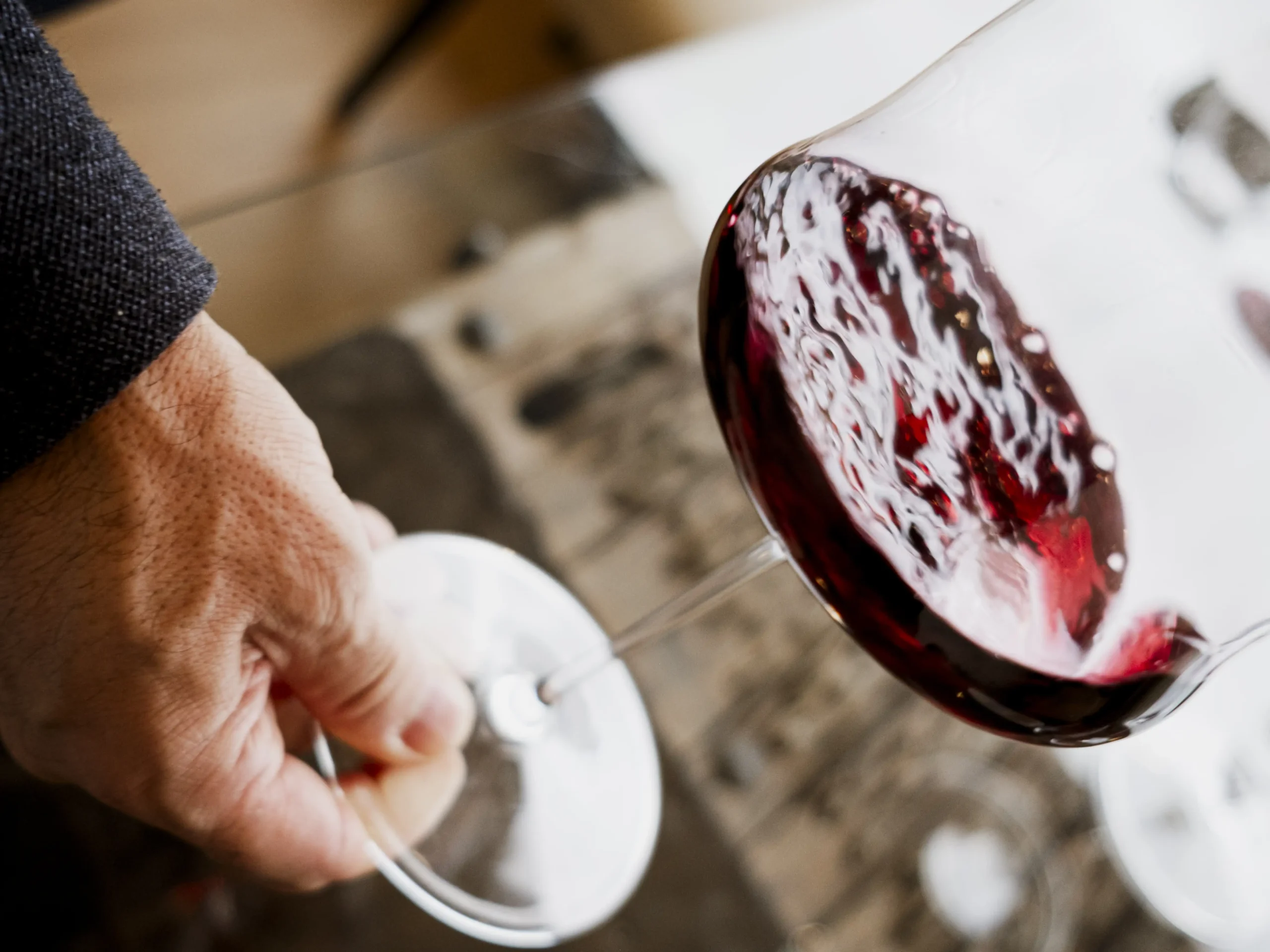 copa de vino de la bodega Ikunus